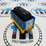 Troublesome Truck Blue with Coal Cargo (2013) Painted Buffers Good Condition Used - Take N Play