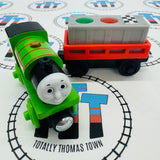 Prêt, partez, course Percy et wagon de marchandises différent (Mattel) Bon état En bois - Occasion