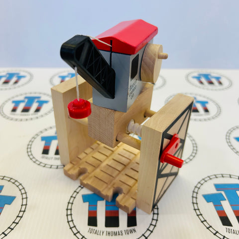Sodor Cargo Co. Crane Clickity Clack Very Good Condition Wooden - Used