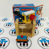 Sodor Cargo Crane with Cargo Car Clickity Clack Wooden - Used in Box