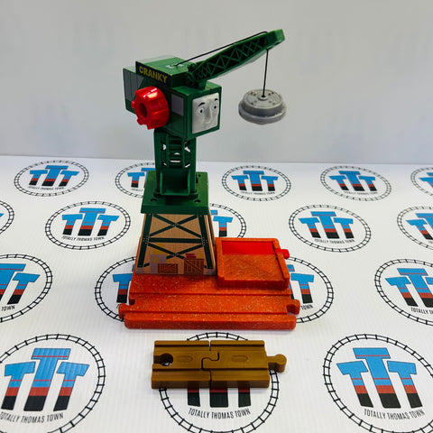 Cranky the Crane #2 (Thomas Wood Mattel Painted) with Adapters - Used