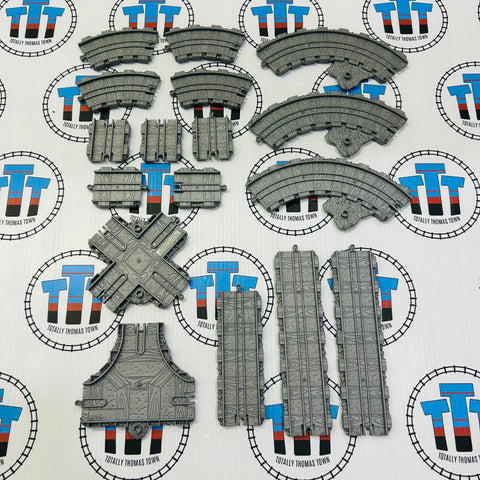 Straight, Curved and Crossings Track Pack Incomplete Used - Take n Play