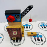 Sodor Cargo Co. Crane Blue #1 Wooden - Used