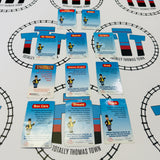 Wooden Railway Character Cards Fair Condition (Bent) Pack #4 - Used