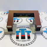 Covered Pedestrian Bridge Faded Stickers Used - TOMY