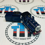 Lorenzo with Tender No Stickers Capsule Plarail Pull Along - Used