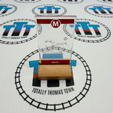 BRIO 33513 Metro Railway Set #1 (Missing Figure/Suitcase/1 Piece Not Brio) Wooden - Used