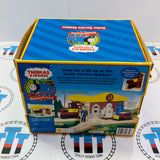 Sodor Service Station with Lorry 2 (Writing on Bases/Missing Ramp) Wooden - Used in Box