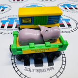 Sodor Zoo Cars with Roaring Lion (Learning Curve/TOMY) Wooden - Used