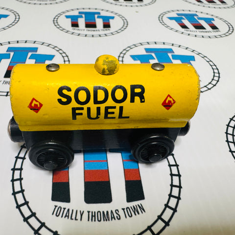 Sodor Fuel Tanker (Learning Curve 2001) Fair Condition Wooden - Used