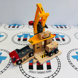 BRIO Freight Goods Station with Truck, Cargo Car and 2 Cargo Pieces 33280 Wooden - Used