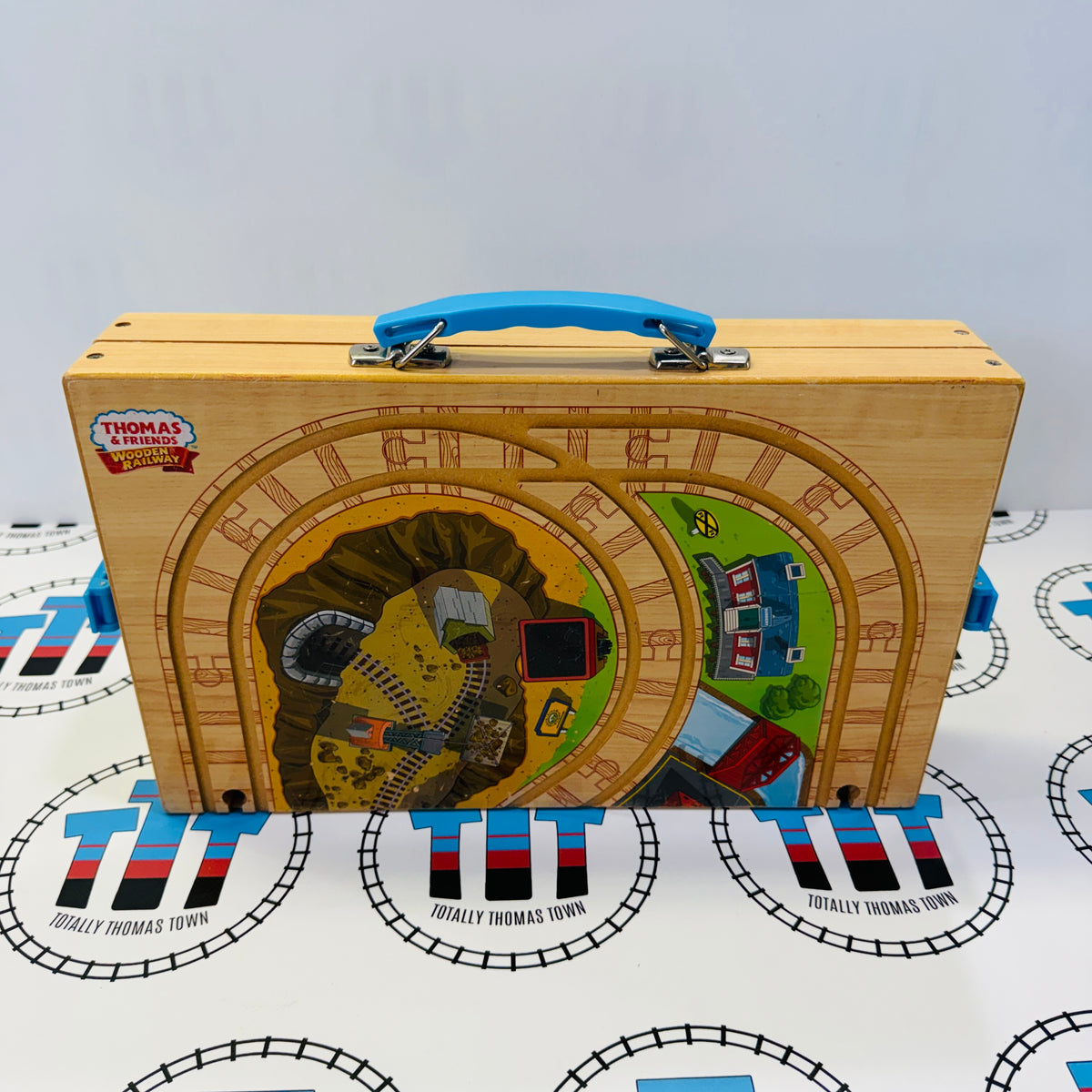 Play and Go Carrying Case #3 (Mattel) Missing Plastic Inserts Fair Con ...