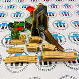 Treasure at the Mine Figure 8 Set #1 No Trains or Cargo (Fair Condition Station Base) - Used