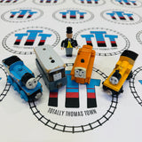 Train Value Pack #22 Fair/Poor Condition Chipping Paint/Discoloured/Missing Pieces Thomas Brand Wooden - Used