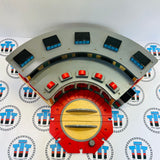 Deluxe Roundhouse #5 with Turntable One Door Not Working Wooden - Used