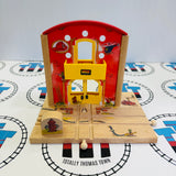 BRIO 32530 Busytown Fire Station Complete Wooden - Used