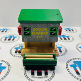 Sodor Log Loader with Log Car (2003) and 3 Logs (Learning Curve) #1 Wooden - Used