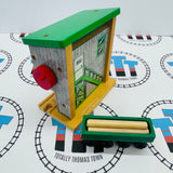 Sodor Log Loader with Log Car (2001) Clickity Clack #3 Wooden - Used