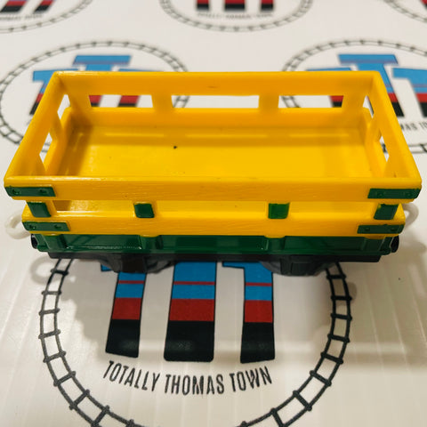 Yellow Cargo Car Used - Trackmaster