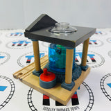 Thomas at the Zoo Set Complete with Trains #1 (Writing on Bottom/Fair Condition Character Cards) Some fish don’t spin properly Wooden Rare - Used