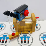 Sodor Cargo Co. Crane Blue #1 Wooden - Used