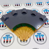 Roundhouse with Marked/Glued Splitter #4 Chipped Track Wooden - Used