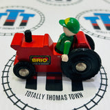 BRIO Vintage Trusty Tractor Damaged Figure #33633 - Used