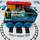 Happy Birthday Thomas & Box Car (Learning Curve) Fair Condition Wooden - Used