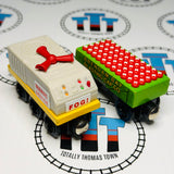 Fog Horn Cars (Learning Curve) Good Condition Wooden - Used