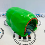 Plastic Green Long Rail Tunnel Used - TOMY