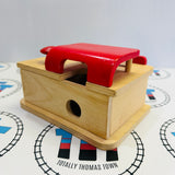 PlanCity Fire Station with 3 Cars Generic Brand Used - Wooden