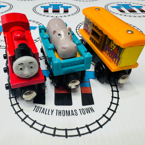Ivo Hugh and the Zoo Cars #3 (Learning Curve) Wooden - Used (Copy)