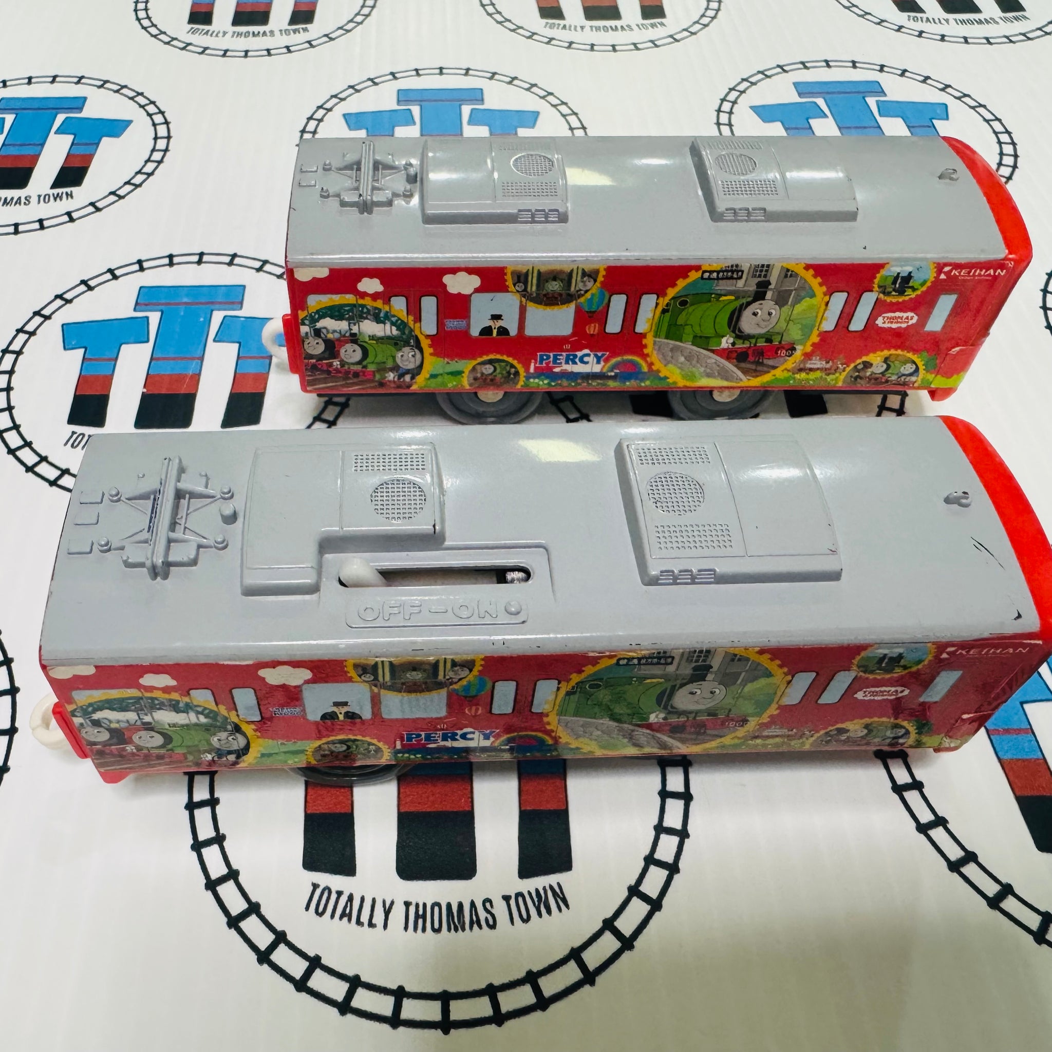 Keihan Electric Railway 10000 Series Plarail Percy Used - TOMY  display picture 1