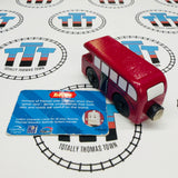Bertie with Ripped Card #2 (Learning Curve) Fair Condition Flat Nose Wooden - Used