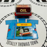 Oil Tanker Orange (2004) with Bent Character Card #3 Fair Condition Used - Take Along
