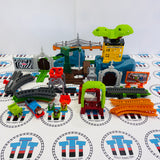 Animal Park Monkey Adventure Sodor Safari Set #1 with Thomas (Chipped Cranky does not affect use) Used - Trackmaster Revolution