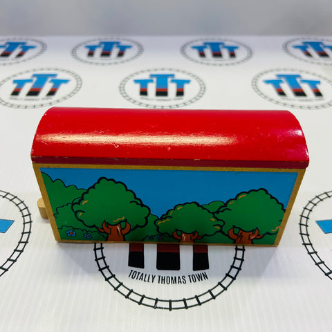 Red Tree Tunnel Generic Brand Used - Wooden