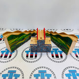 3 Layer Mountain Tunnel Clickity Clack #2 Small Chips Wooden - Used