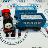Bertram with Scrap Cars #3 (Learning Curve 2003) Fair Condition Wooden - Used