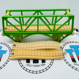 Pont de la Baie de Sodor Vert #1 Rail Clikety Clak État correct Rail Ascendant en Bois - Occasion