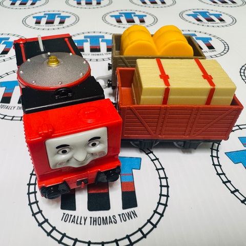 Glynn with Different Cargo Cars (2013) Rare Good Condition - Trackmaster Revolution