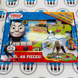 Thomas First Look and Find Book with Giant Puzzle 40 Pieces - Used