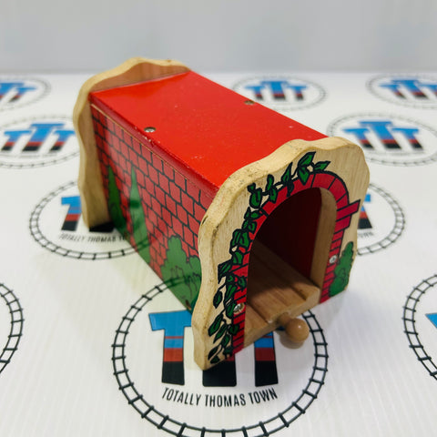 Red Brick Tunnel BigJigs Used - Wooden