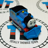 Thomas with Snowplow Newer Face #2 Capsule Plarail Wind Up - Used