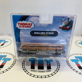 Sodor Logging Co. Flat Wagon with Logs 77004 New - Bachmann HO Scale