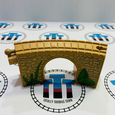Arched Viaduct Marked Clickity Clack Track (Painted Details) 1 Piece - Used
