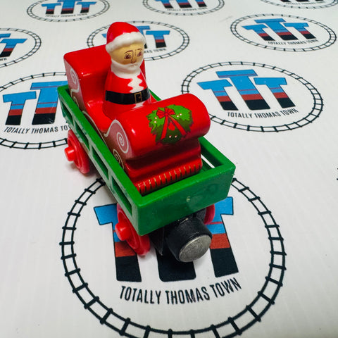 Santa’s Delivery Coach (Mattel) Good Condition Wooden - Used
