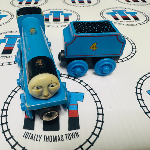 Gordon & Tender (Learning Curve 1996) Rare Fair Condition Chipping Paint Wooden - Used