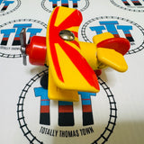 Tiger Moth Plane Grey Blades #2 (Learning Curve 2002) Wooden - Used