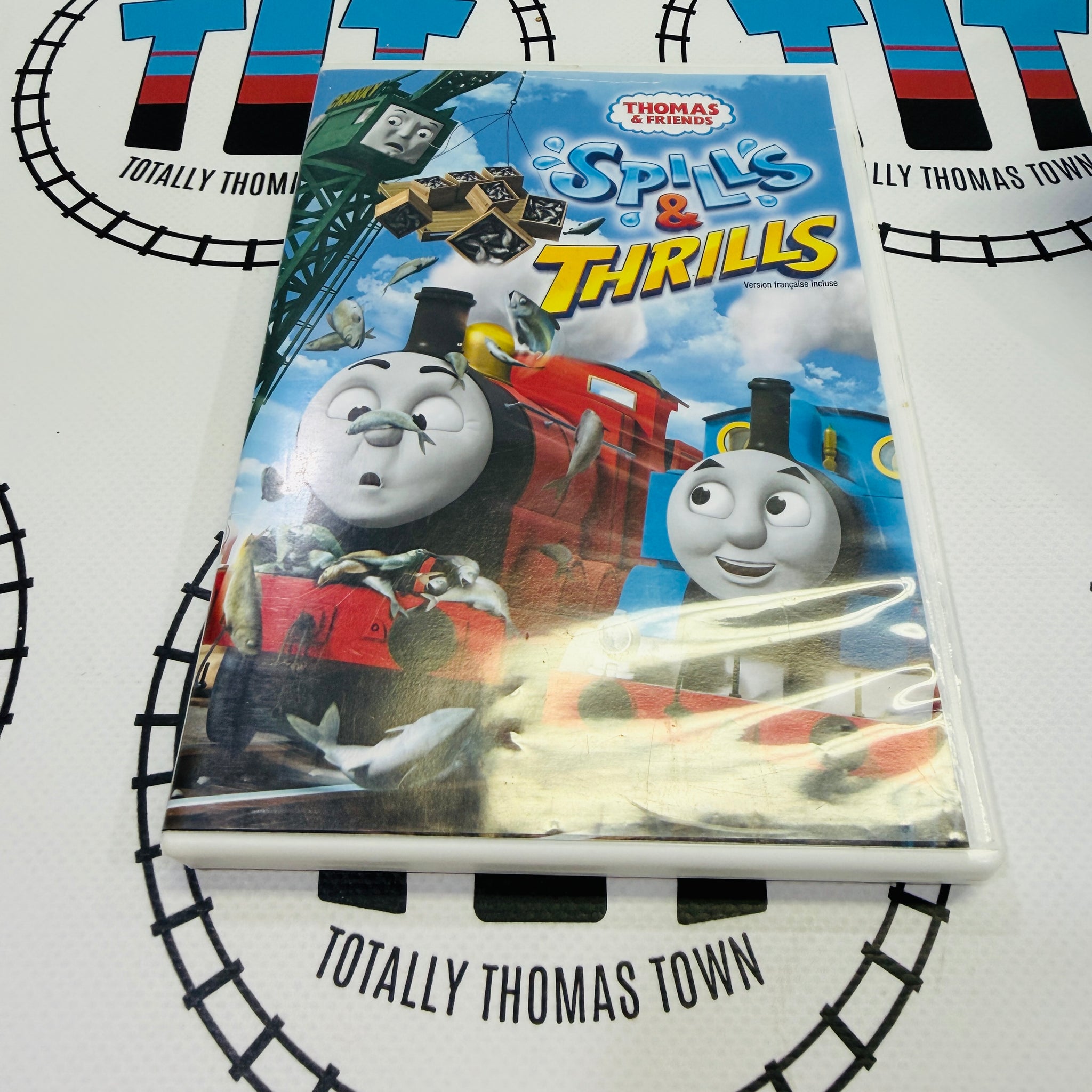 Spills & Thrills - Used DVD Untested – Totally Thomas Town